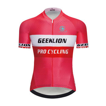 2019 Dry fit cycling jersey geeklion laser cut pro mtb training cycle clothing quick dry bike maillot